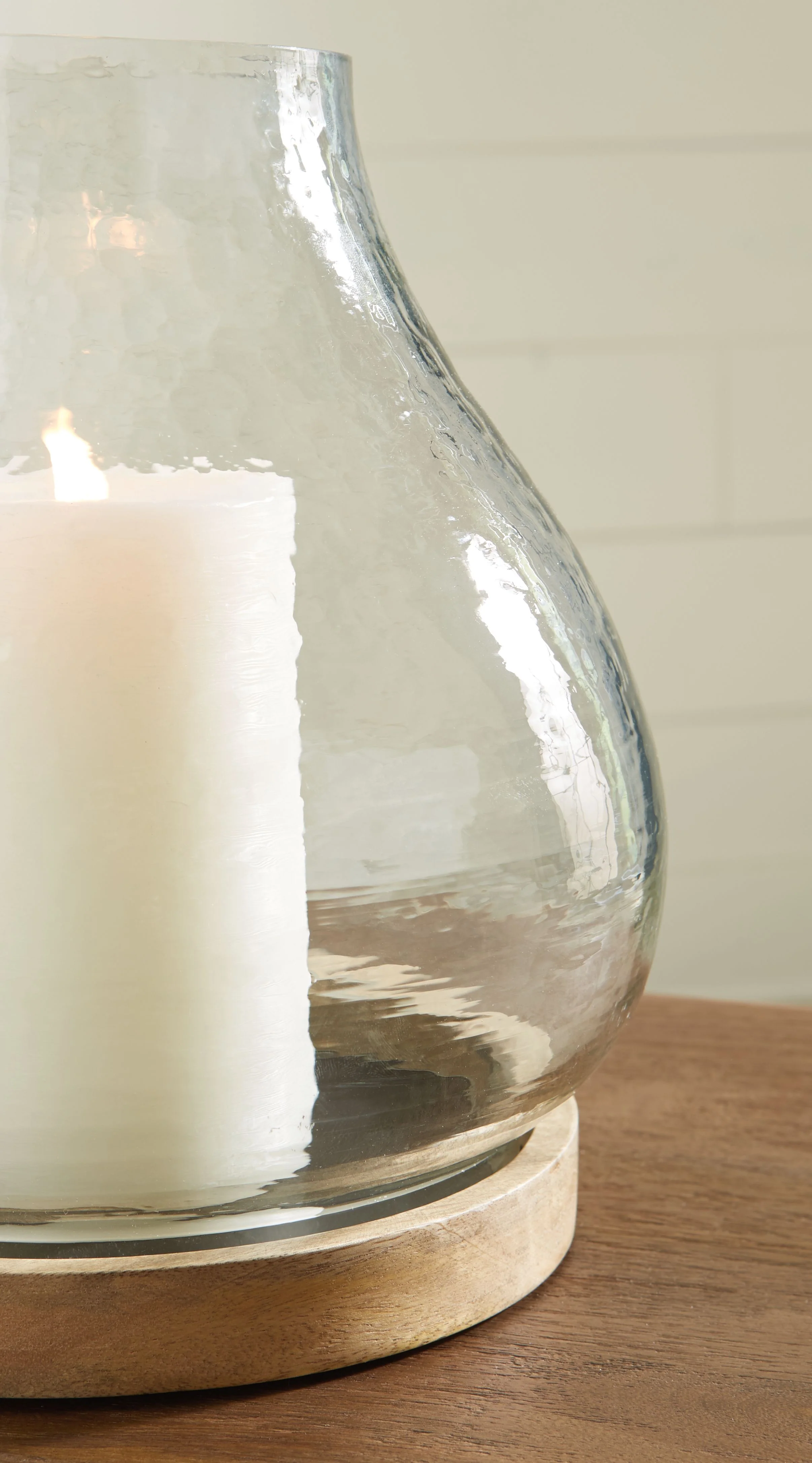 Adalisen - Candle Holder - Clear / Brown - Image 3