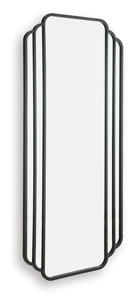 Antigone - Floor Mirror - Black - Image 3