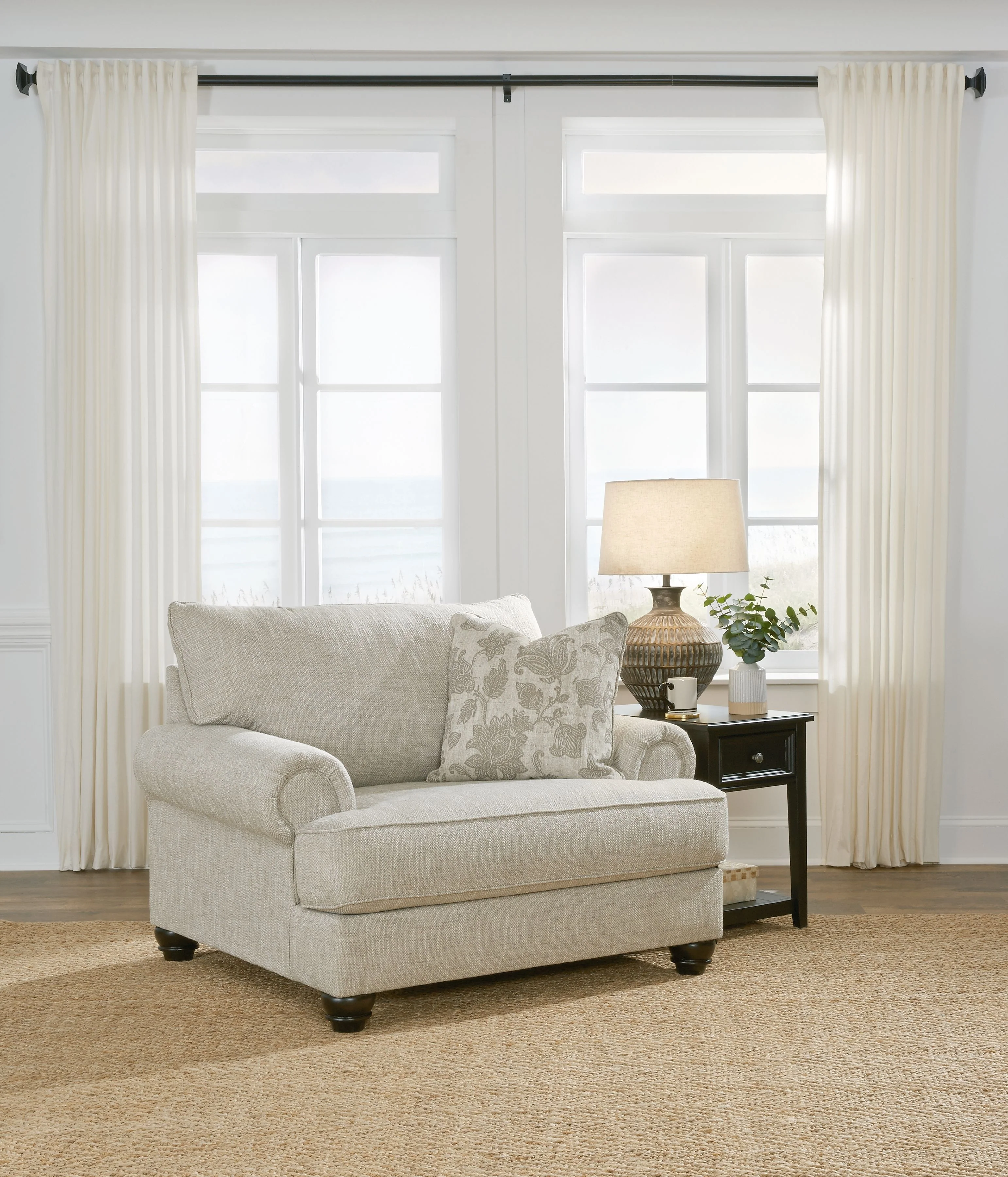 Asanti - Chair and a Half - Fog - Image 2