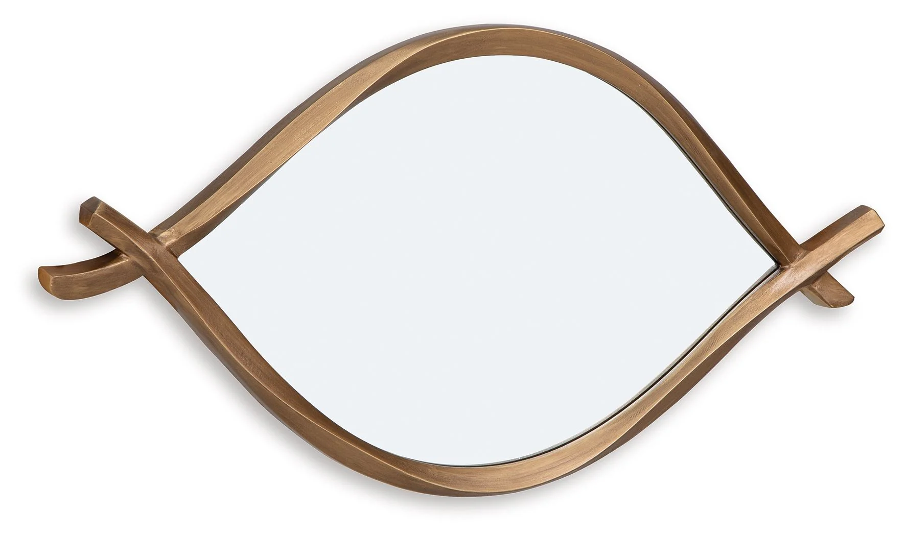 Bartner - Accent Mirror - Antique Gold Finish - Image 2