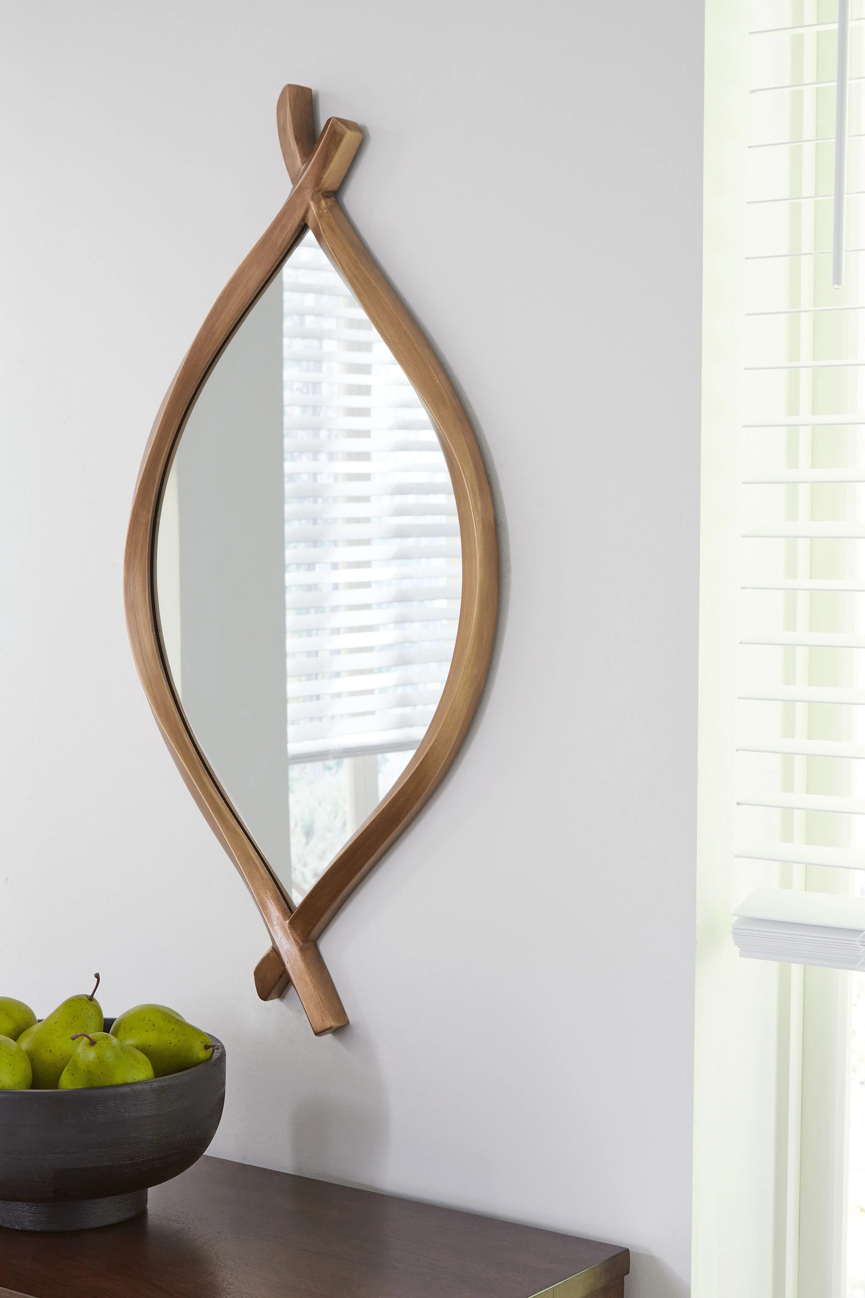Bartner - Accent Mirror - Antique Gold Finish - Image 3