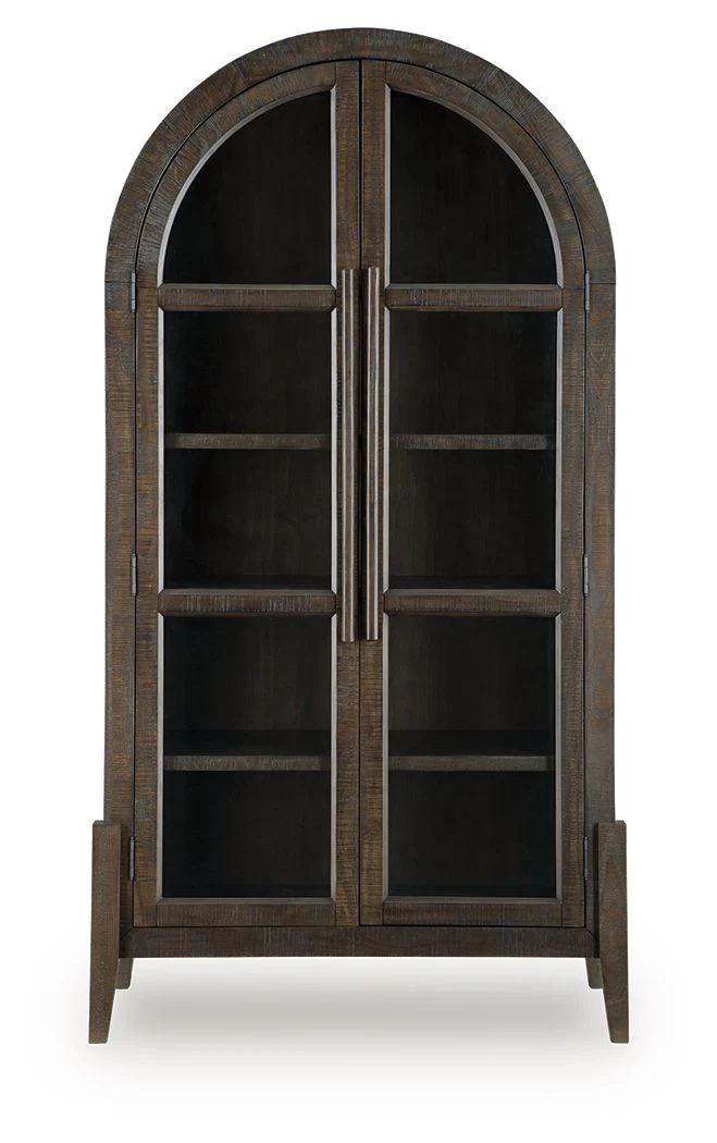 Benhall - Accent Cabinet - Dark Brown - Image 2
