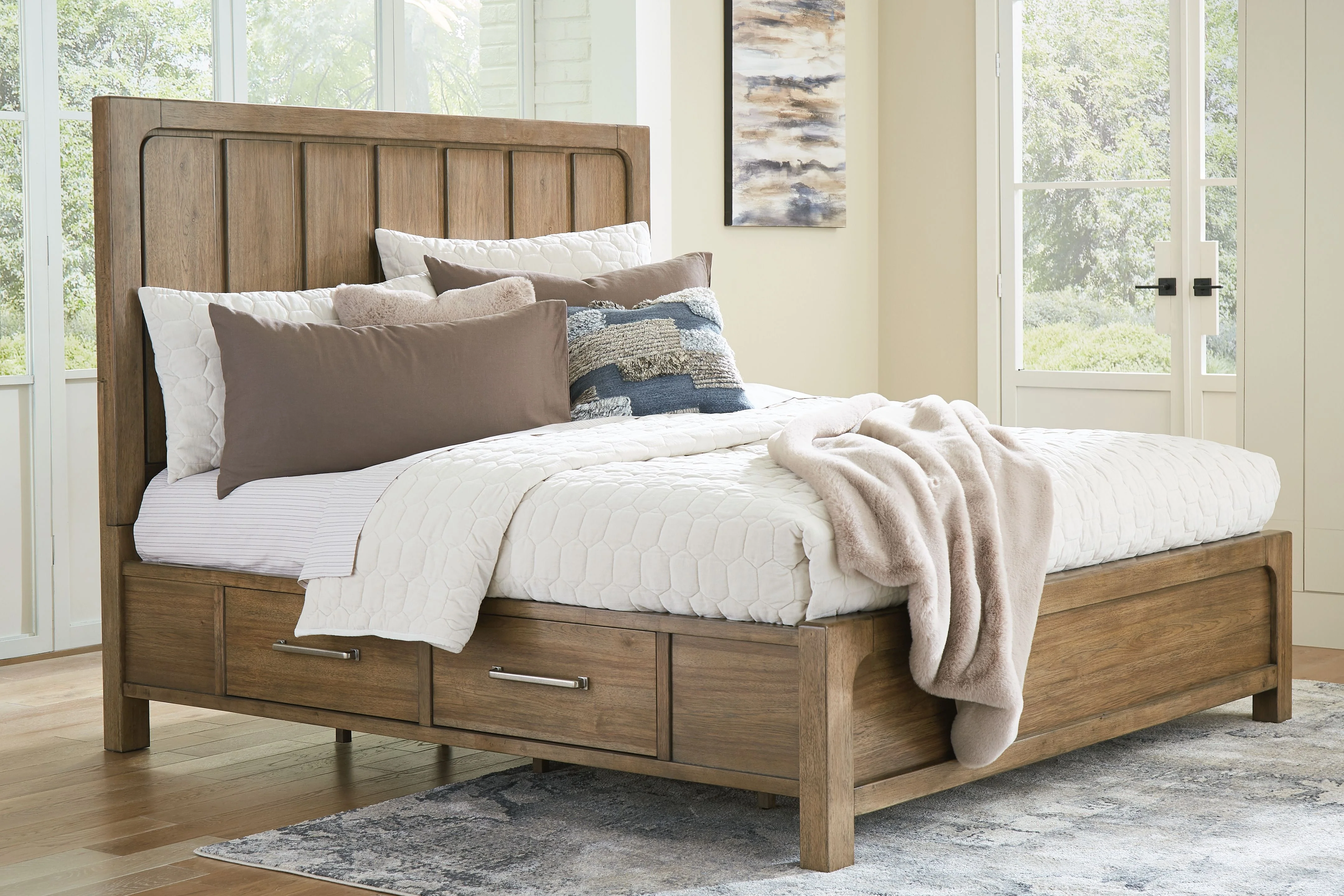 Cabalynn - Panel Bed With Storage - Image 2