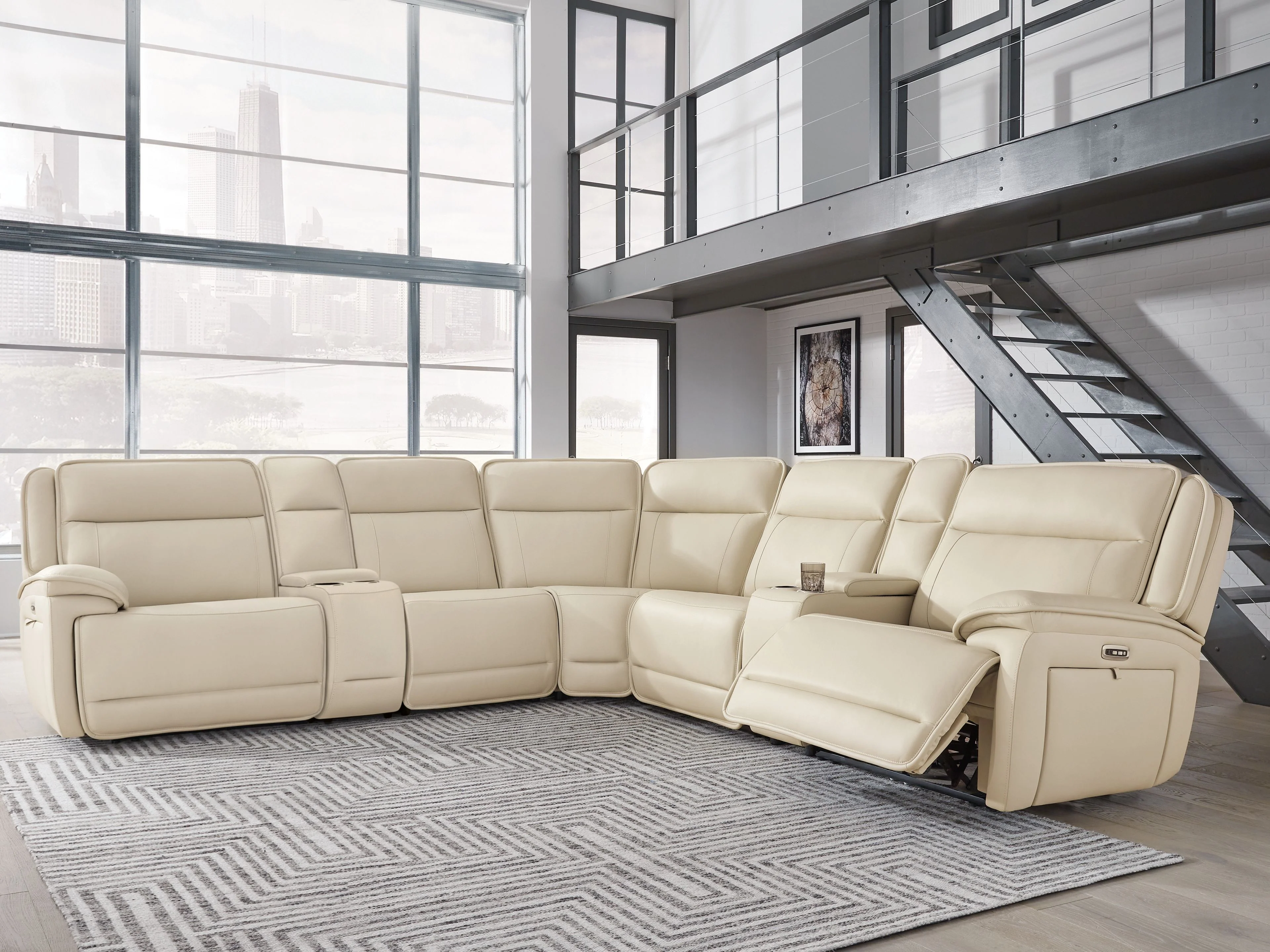 Double Deal - Reclining Sectional - Image 28
