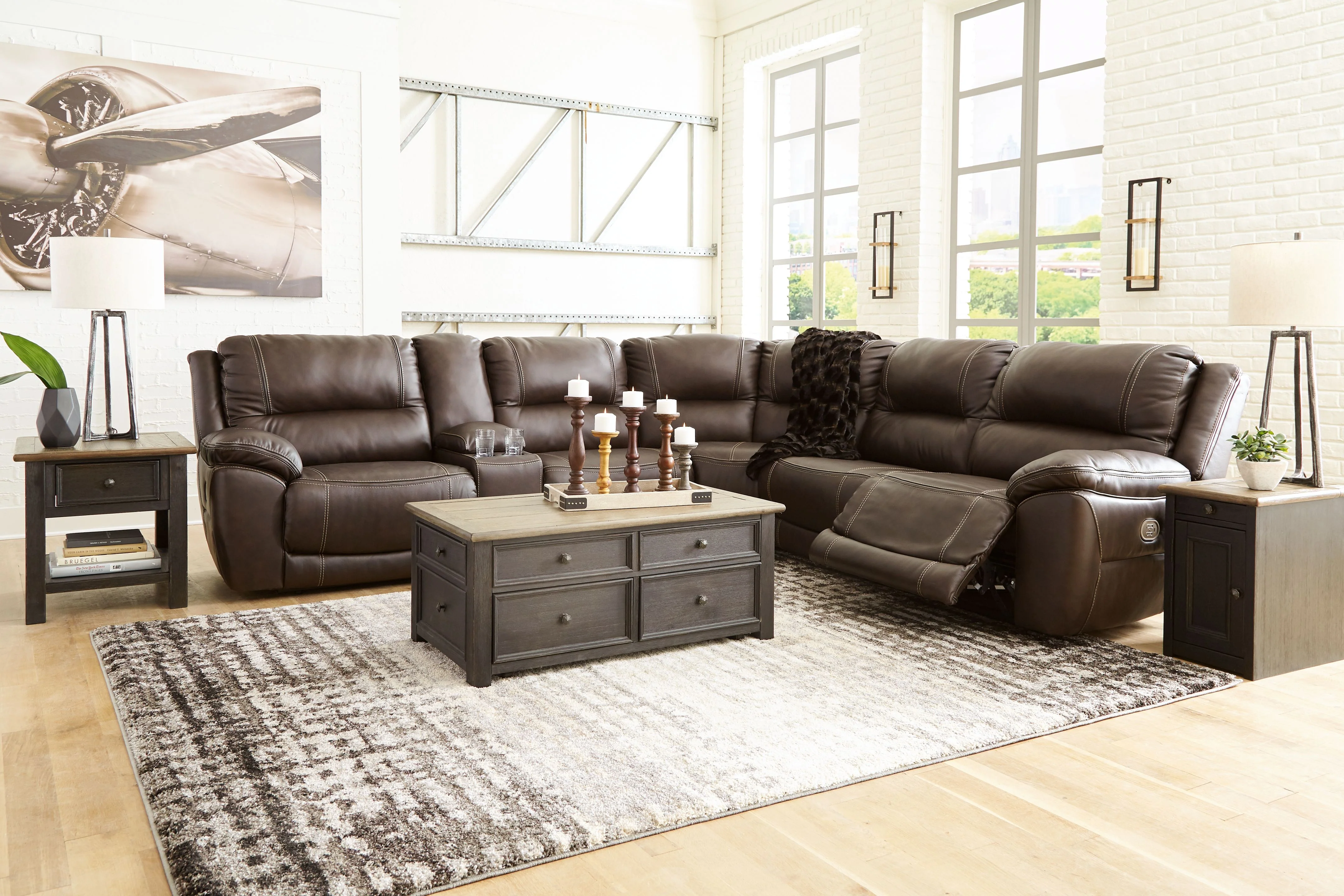 Dunleith - Power Reclining Sectional - Image 21