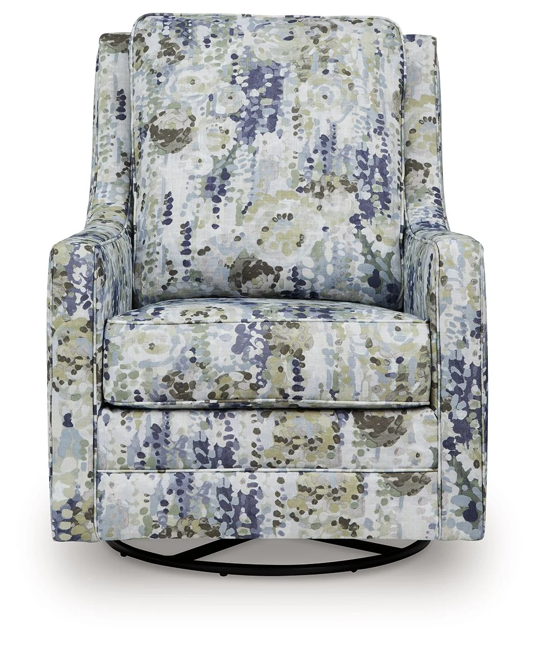 Dustinford - Swivel Glider Accent Chair - Multi - Image 4