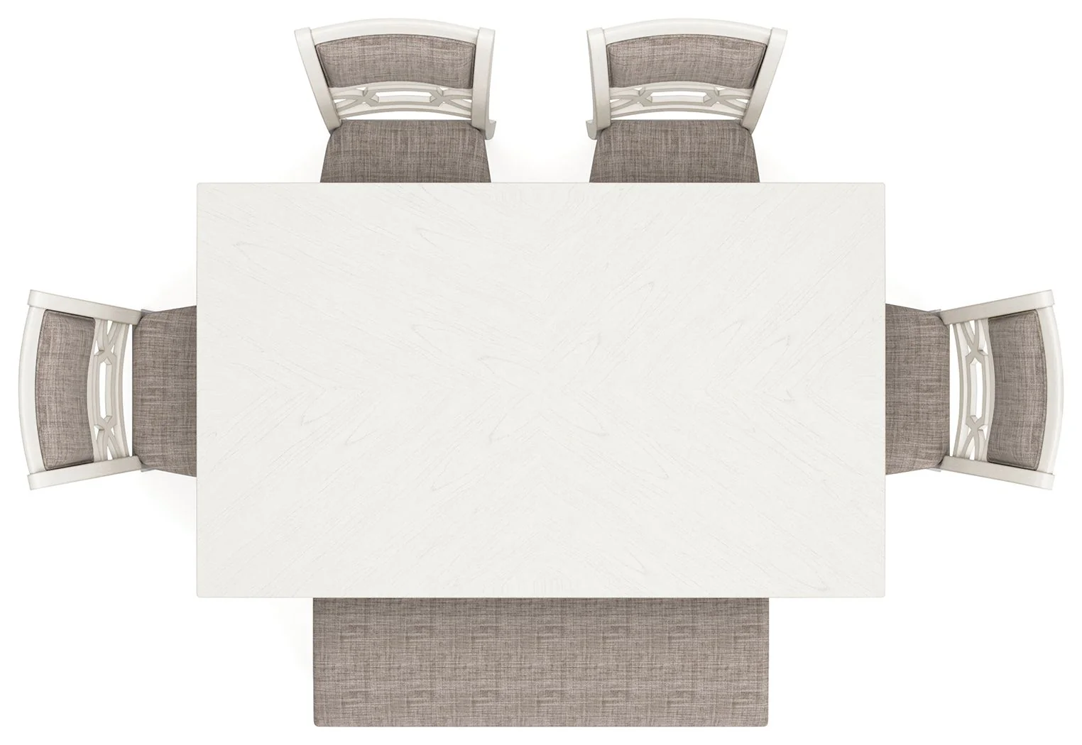 Erinberg - Dining Room Table Set (Set of 6) - Antique White - Image 4