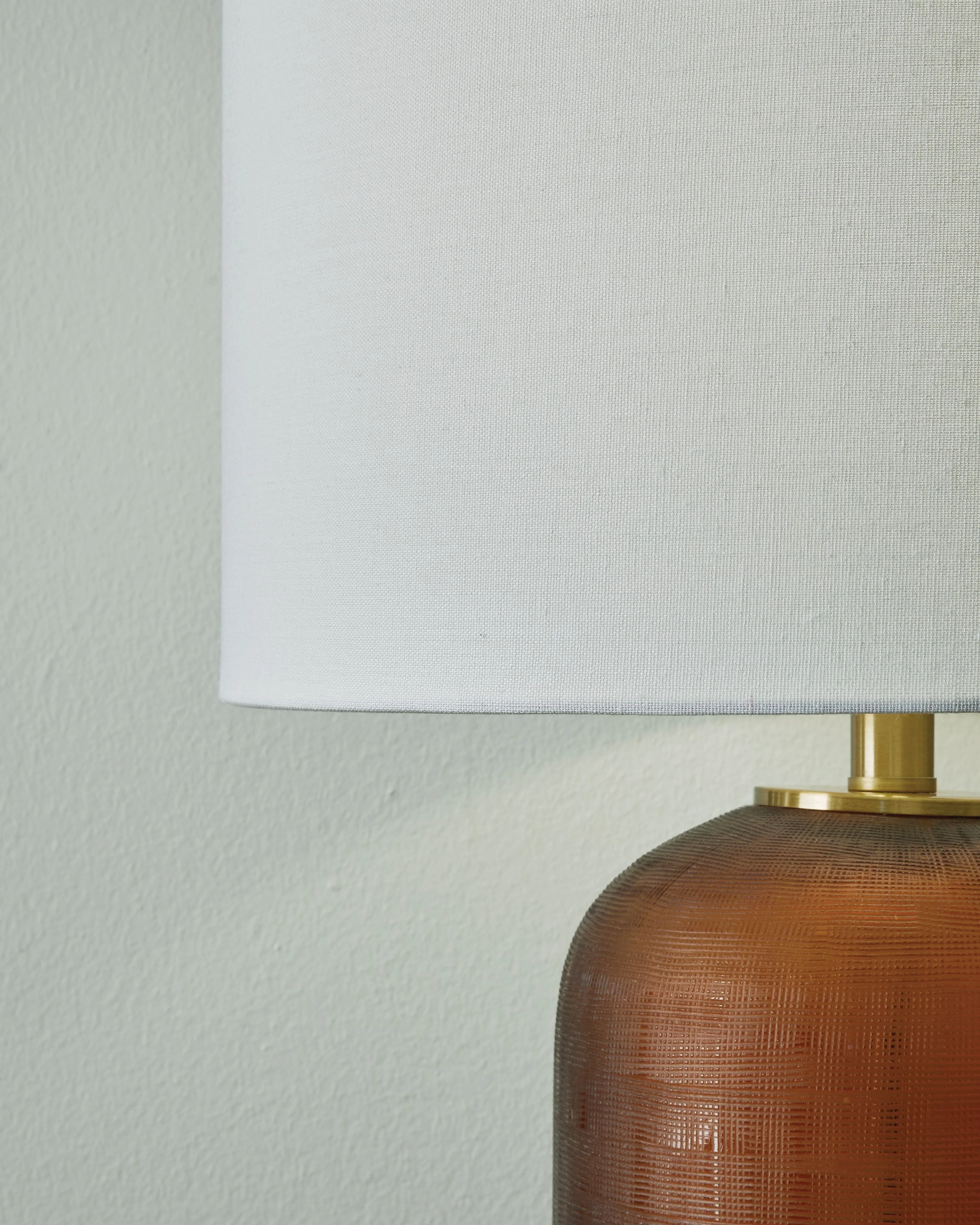 Farberman - Glass Table Lamp - Amber - Image 2