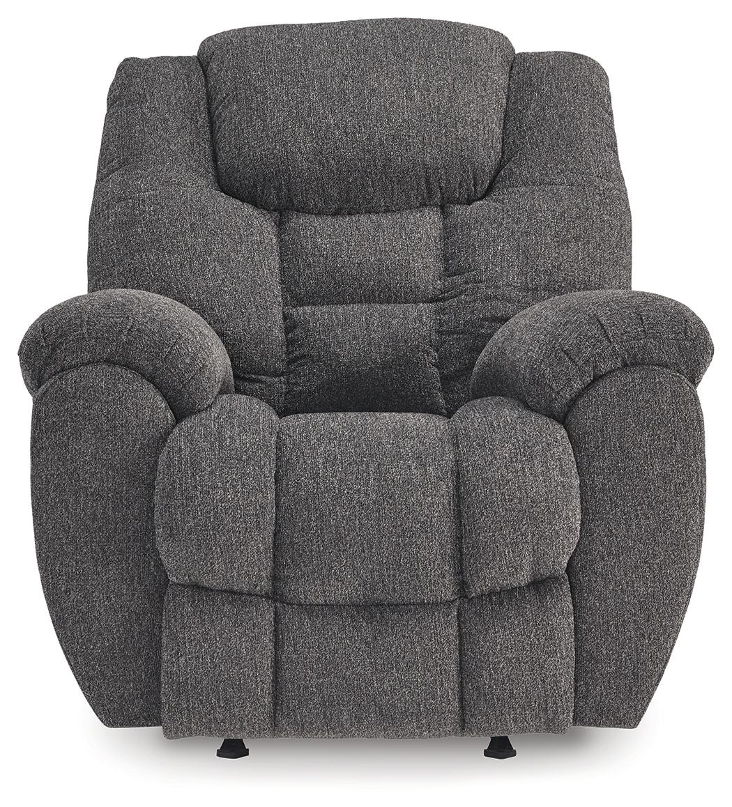 Foreside - Rocker Recliner - Charcoal - Image 2