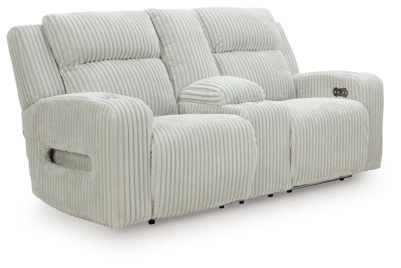 Forest Lake - Power Reclining Loveseat With Console / Adj Headrest - Image 2