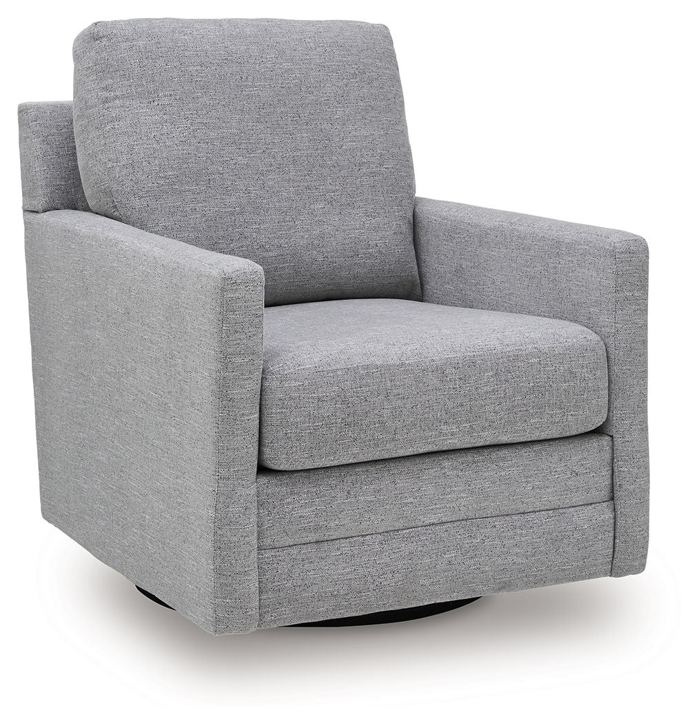 Freybourne Next-Gen Nuvella - Swivel Accent Chair - Image 2