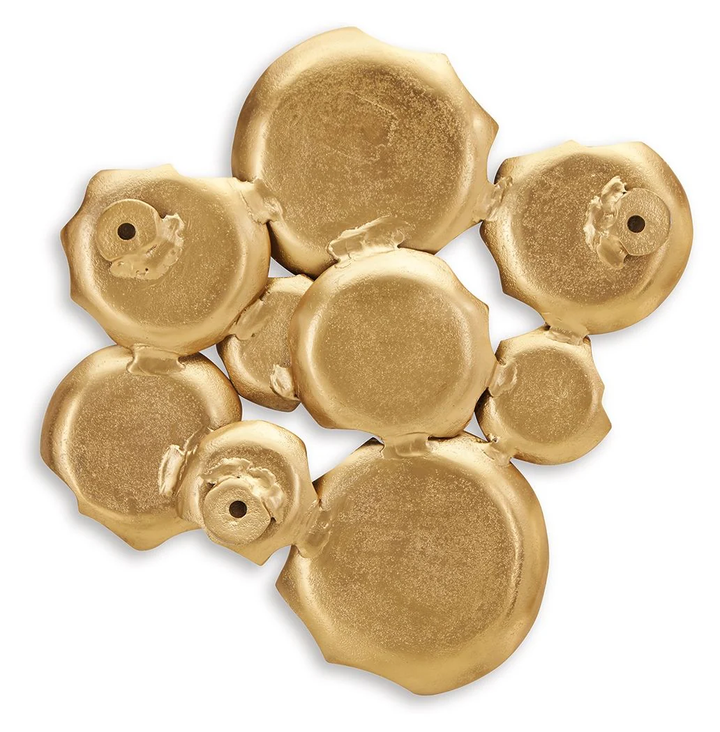 Gageton - Wall Decor - Antique Gold Finish - Image 2