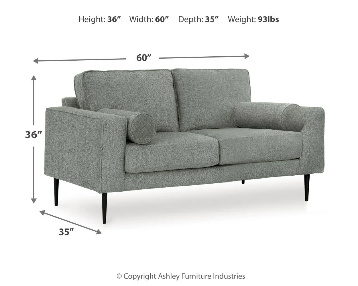 Hazela - Loveseat - Image 2