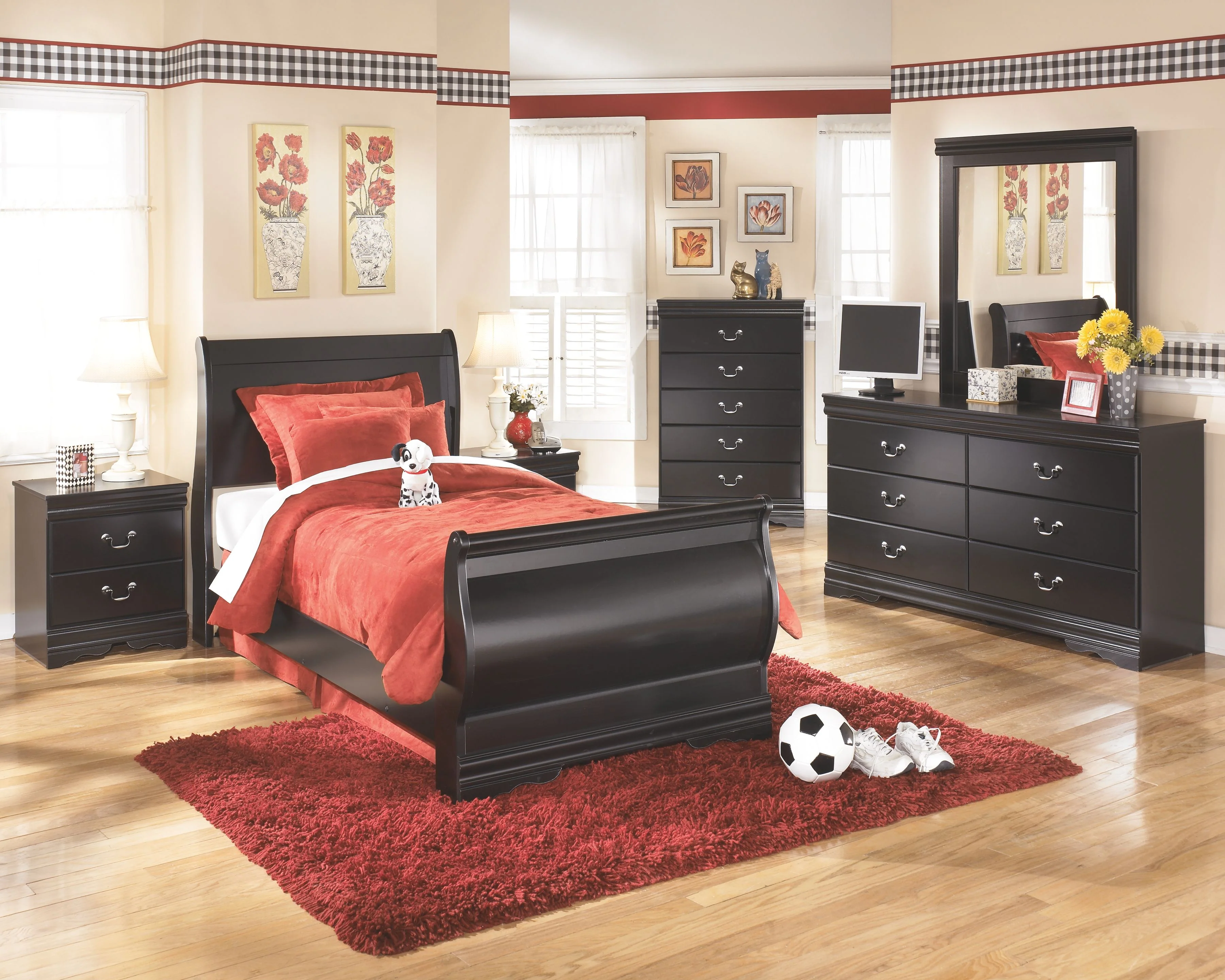 Huey Vineyard - Sleigh Bed - Image 2