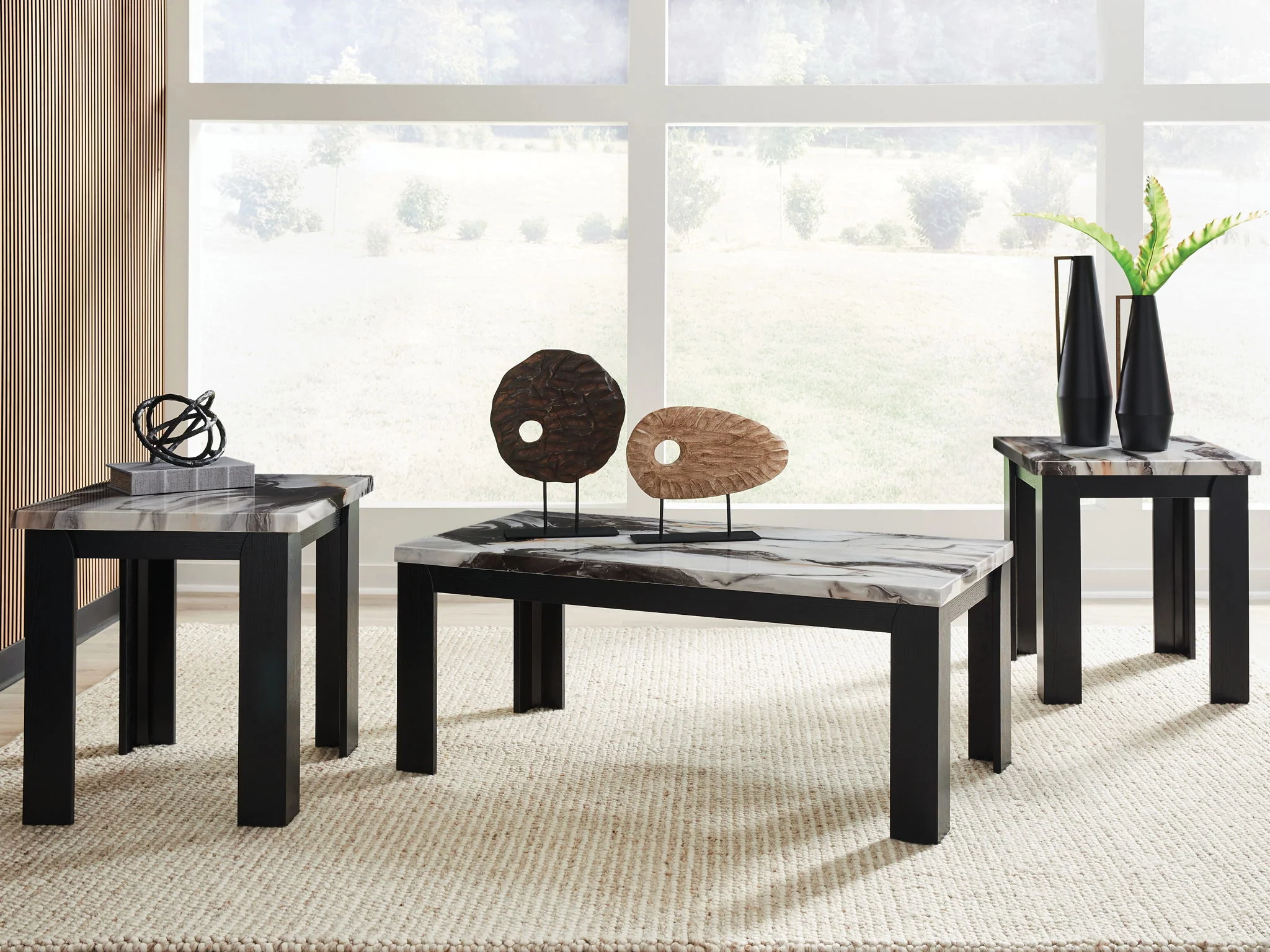 Jazmore - Occasional Table Set (Set of 3) - Dark Brown - Image 4