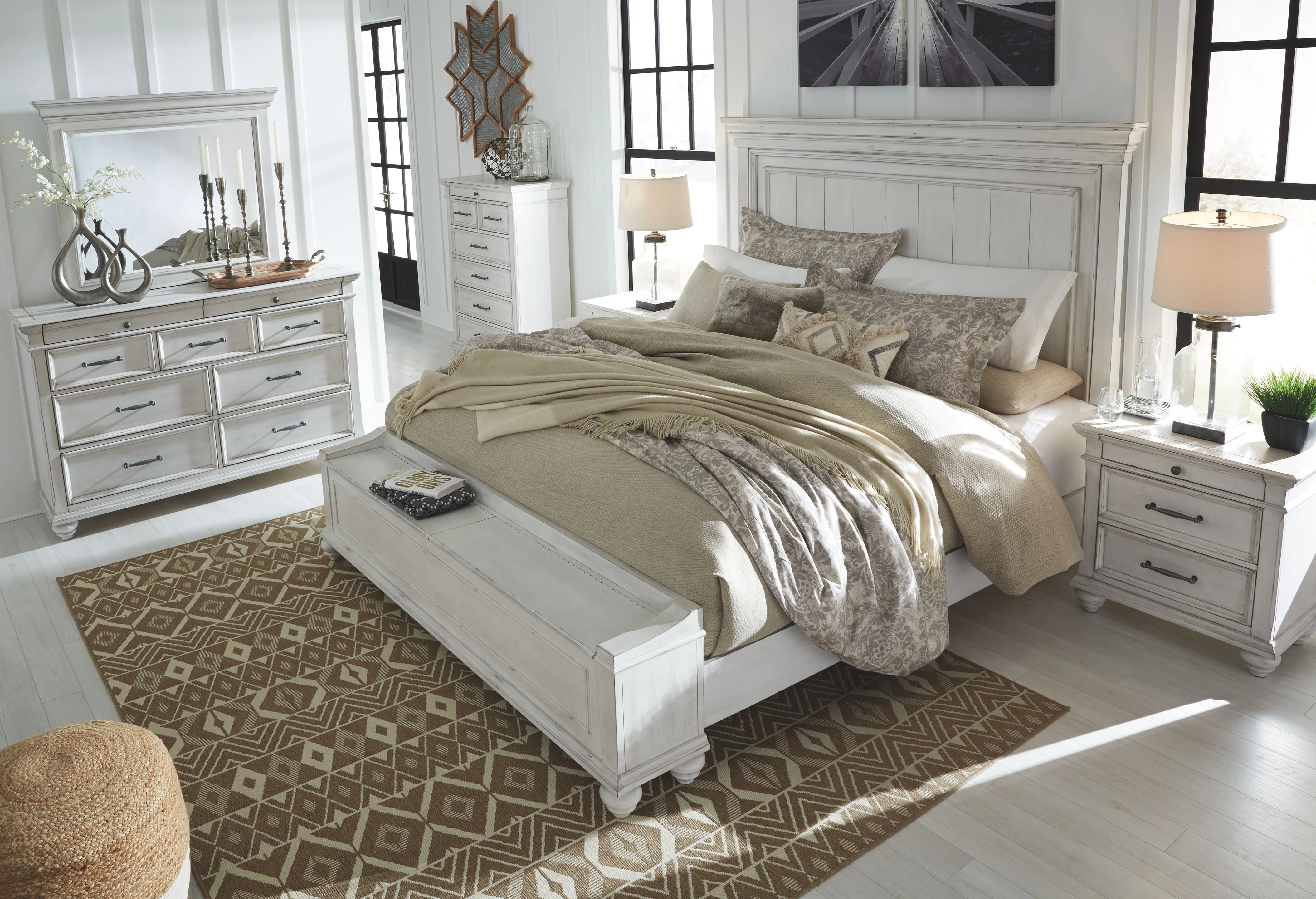 Kanwyn - Panel Bedroom Set - Image 45