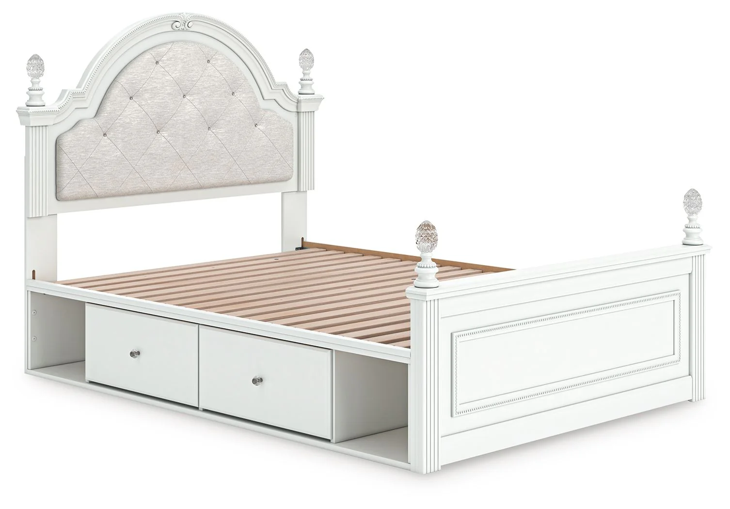 Kozlani - Upholstered Panel Storage Bed - Image 2