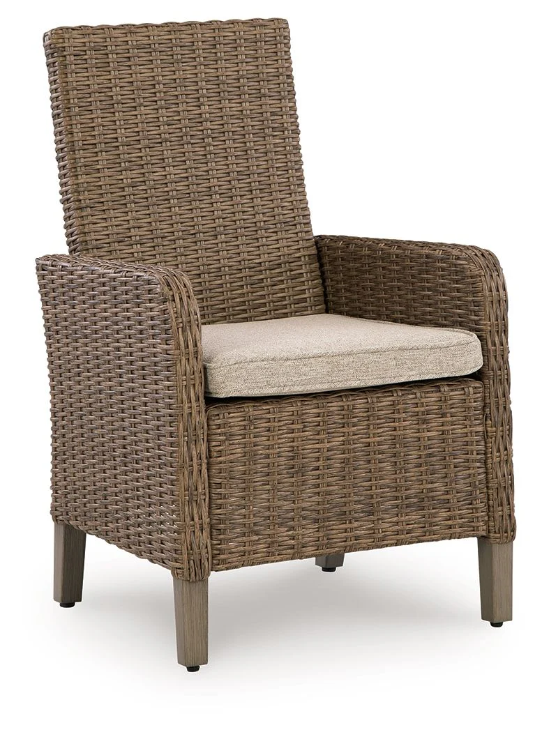 Laguna Heights - Arm Chair With Cushion (Set of 2) - Beige - Image 4