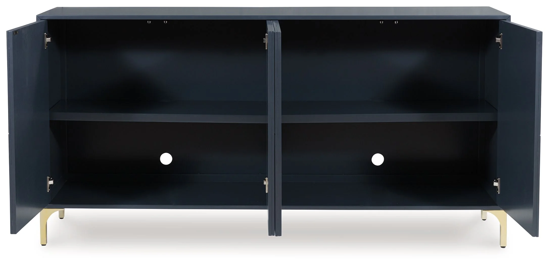 Loirwick - Accent Cabinet - Dark Blue - Image 2