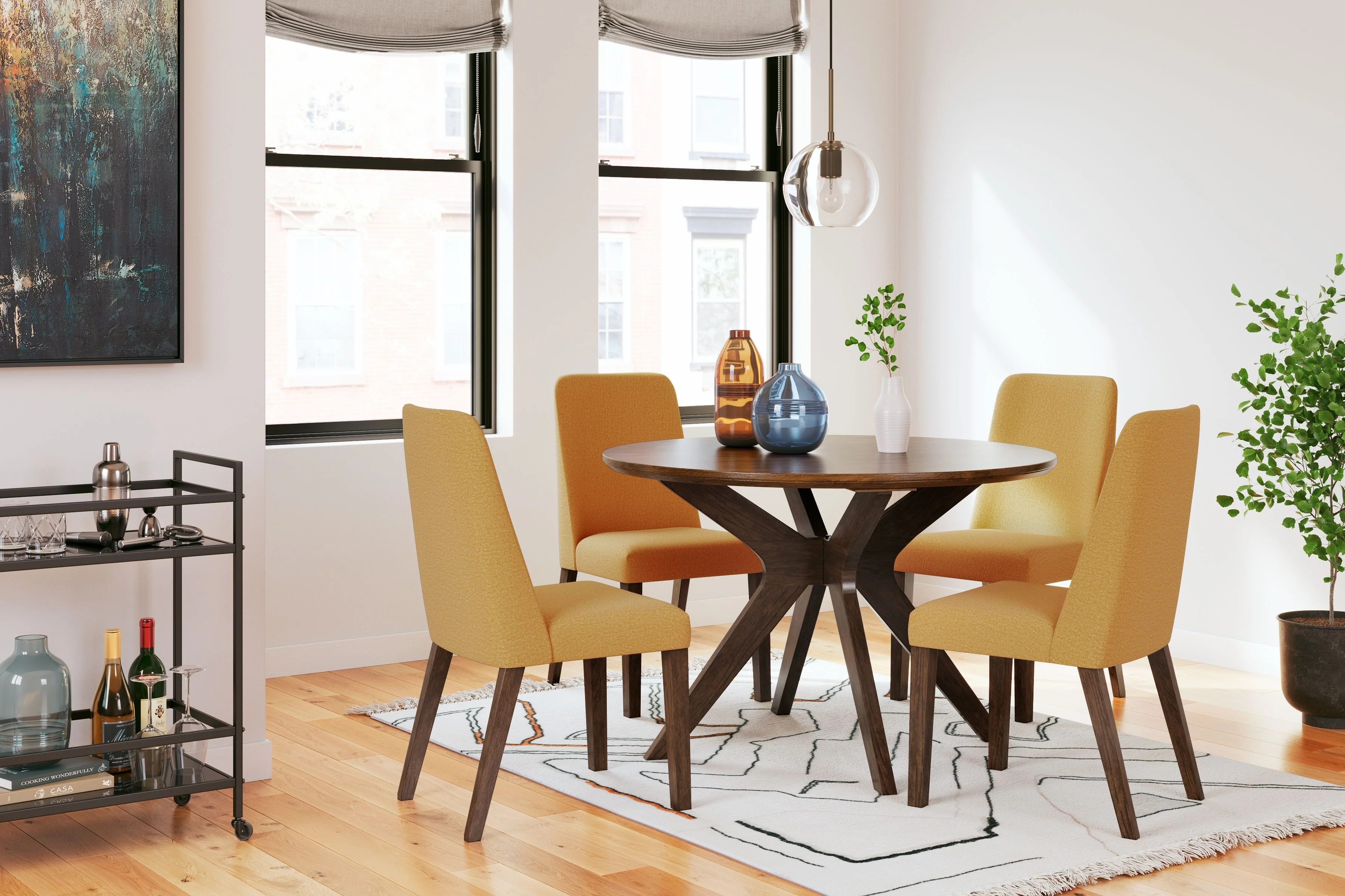 Lyncott - Dining Room Table Set - Image 2