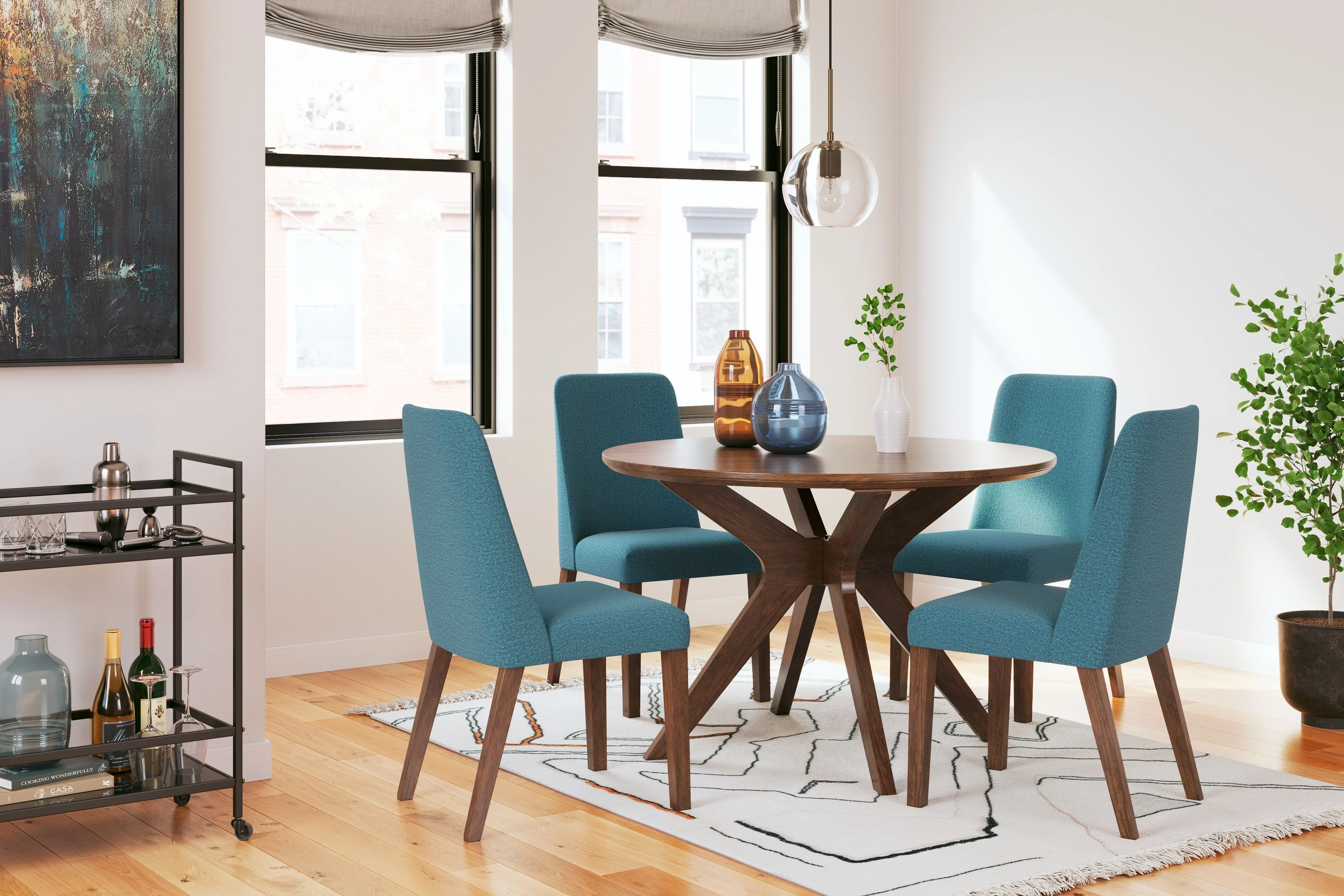 Lyncott - Dining Room Table Set - Image 3