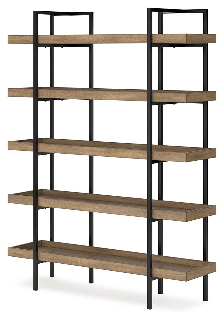 Montia - Bookcase - Light Brown - Image 3