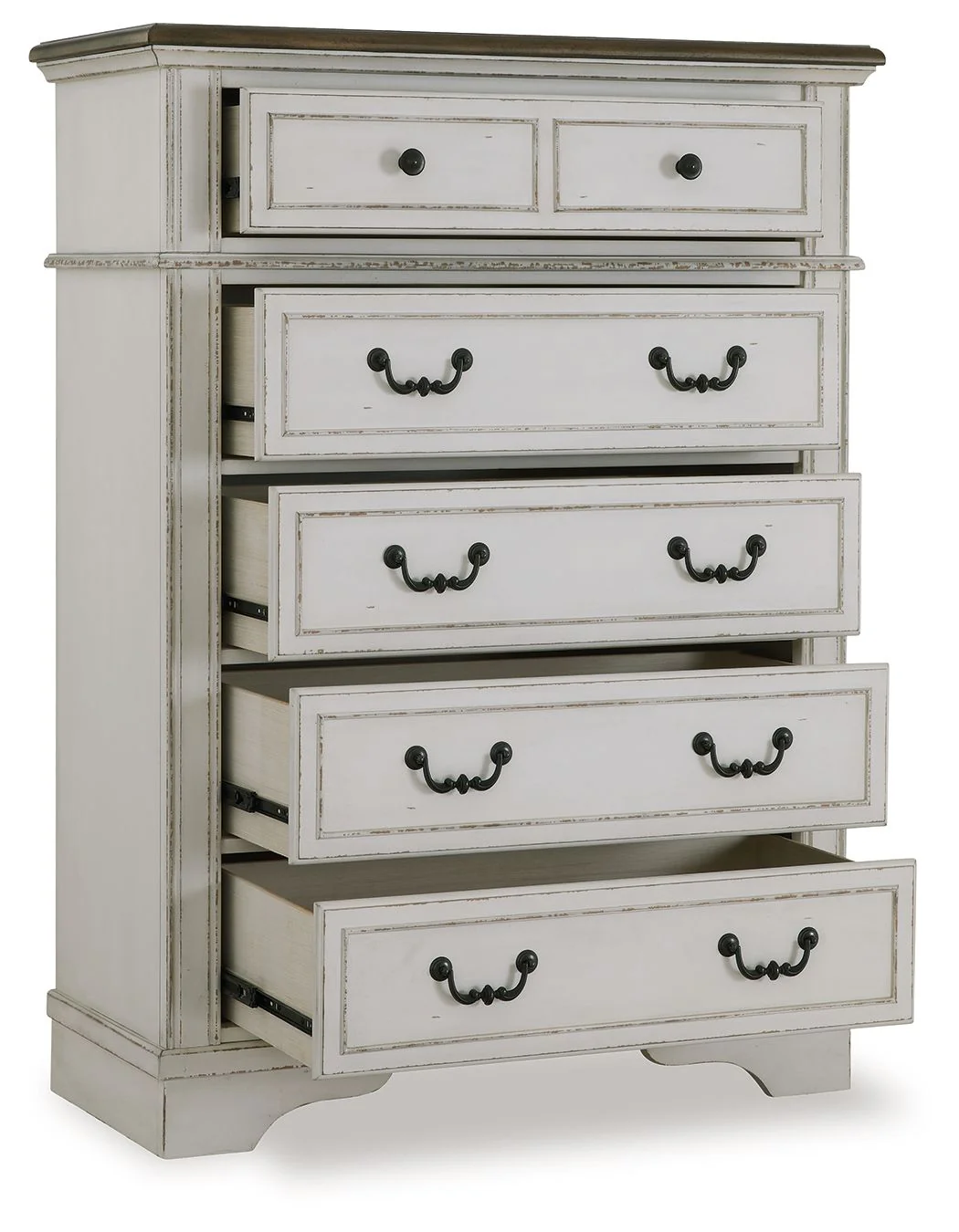 Blendon - Five Drawer Chest - Two-tone - Image 4