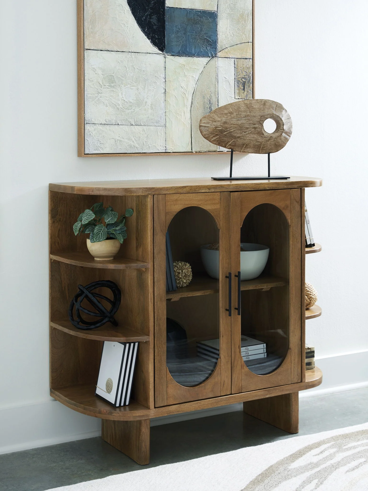 Niall - Accent Cabinet - Light Brown - Image 2