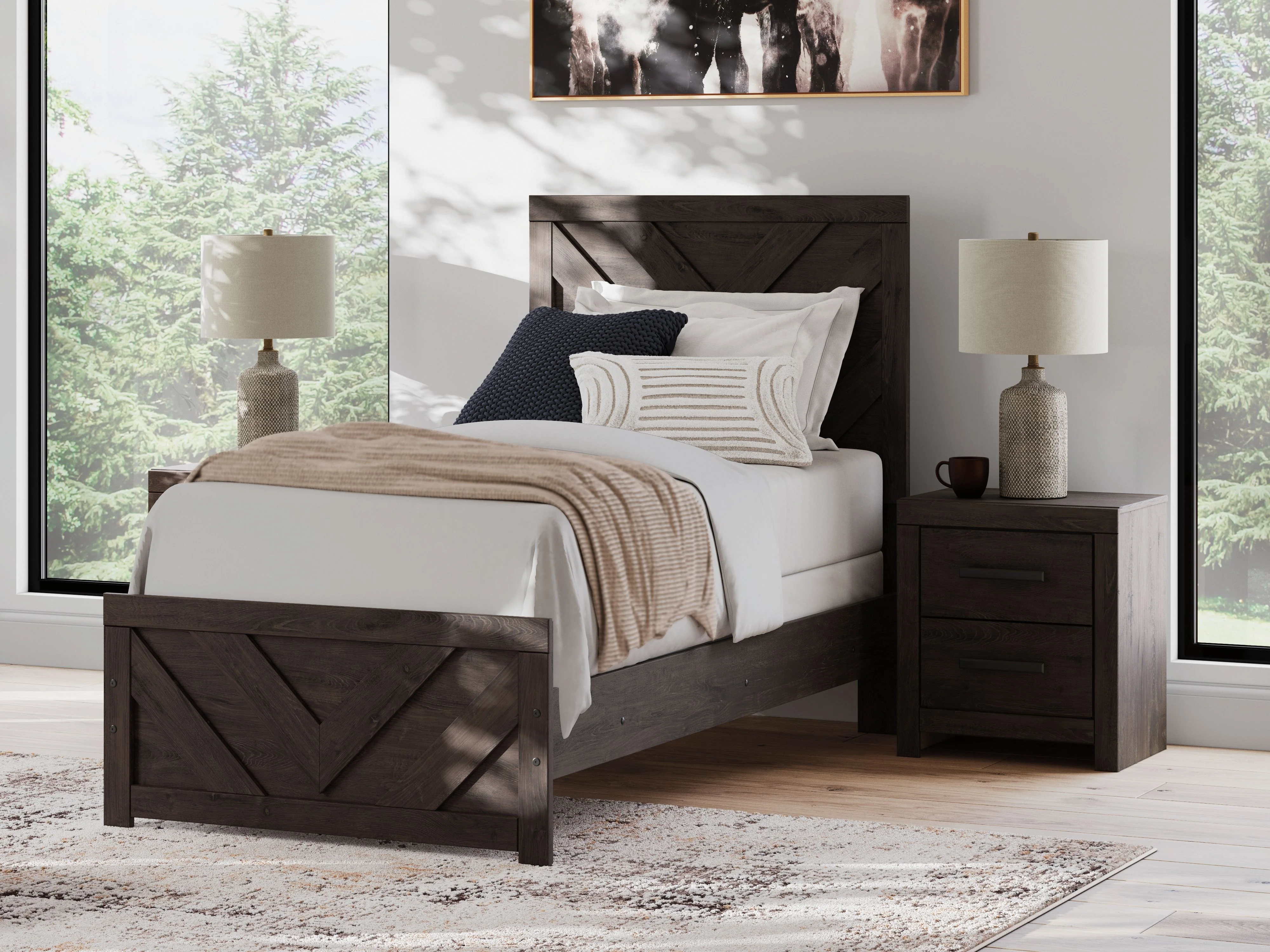Prendonea - Panel Bed - Image 3