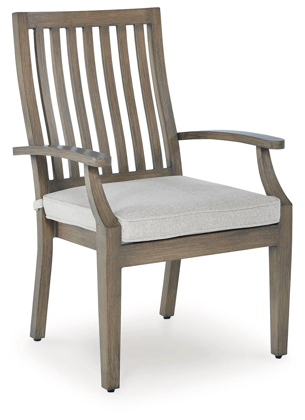 Rainier Ranch - Arm Chair With Cushion (Set of 2) - Brown / Beige - Image 3