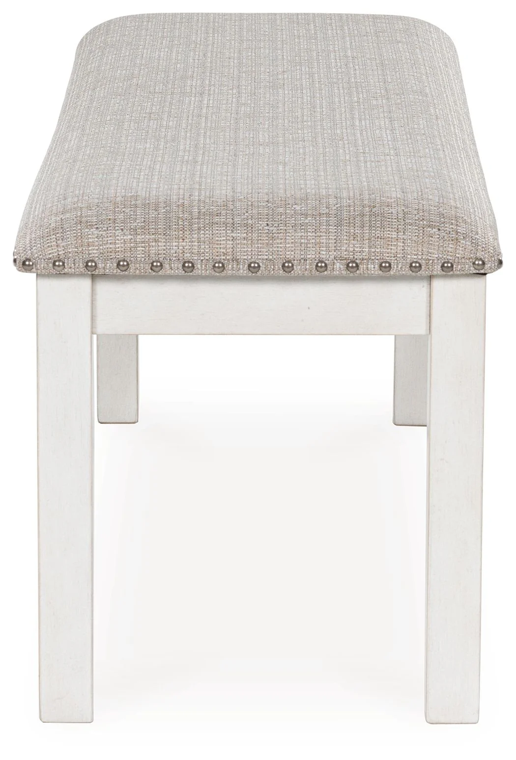 Robbinsdale - Large Upholstered Dining Room Bench - Antique White - Image 2