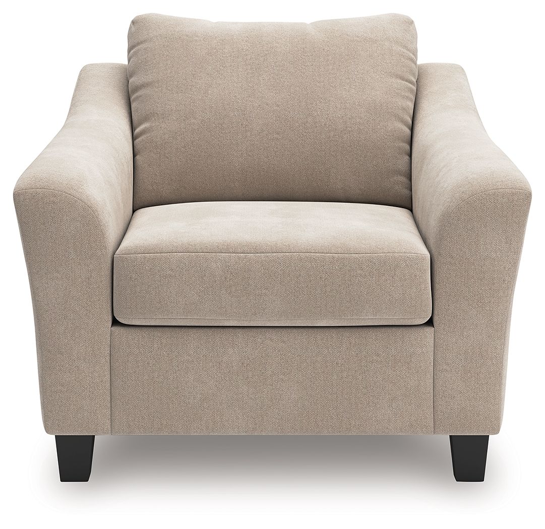 Willarae - Chair And A Half - Taupe - Image 2