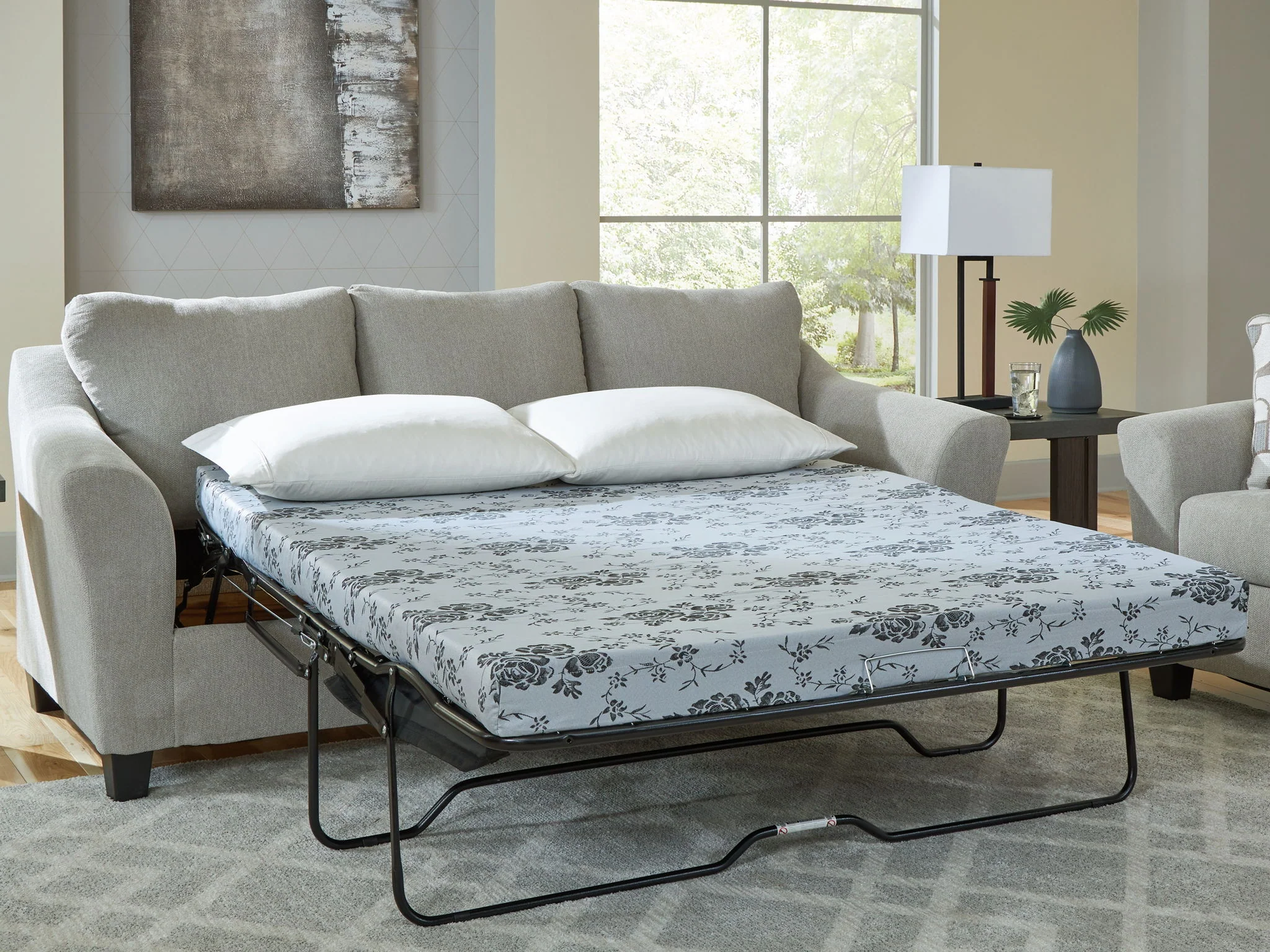 Willarae - Queen Sofa Sleeper - Taupe - Image 4
