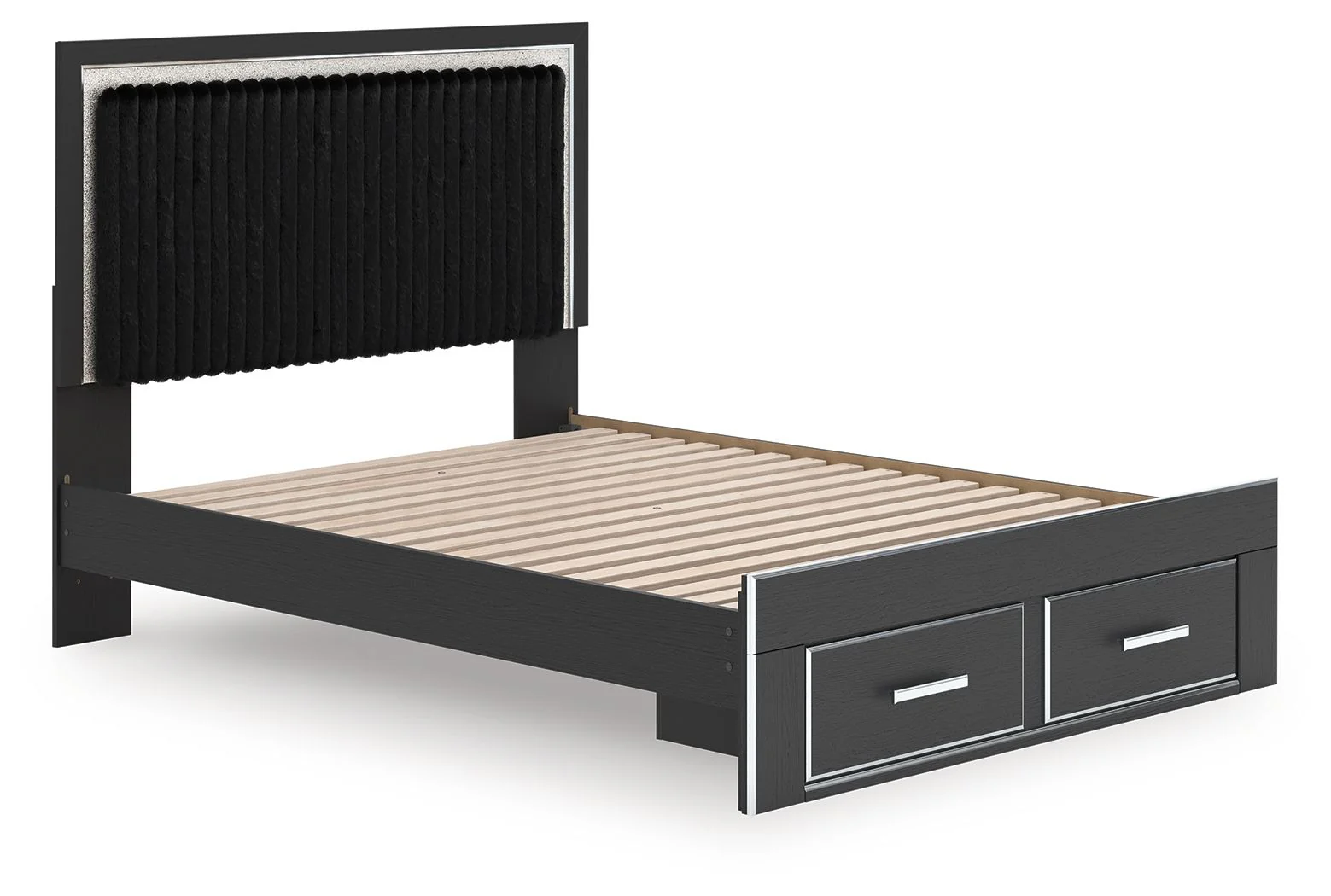 Zuraleus - Upholstered Panel Platform Storage Bed - Image 10